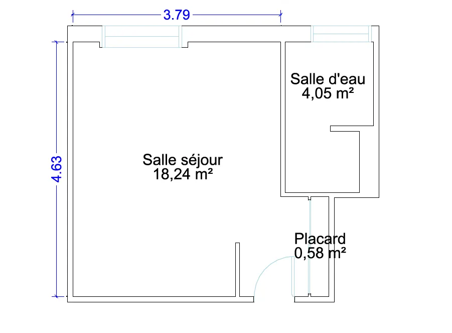 Studio meublé - 23,30 m2 Vincennes centre — photo 4